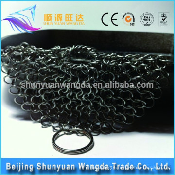 High quality Food grade stainless steel chain mail scrubber